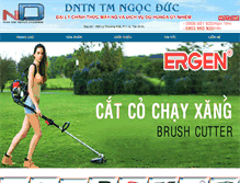 Tablet Screenshot of ngocduc.net